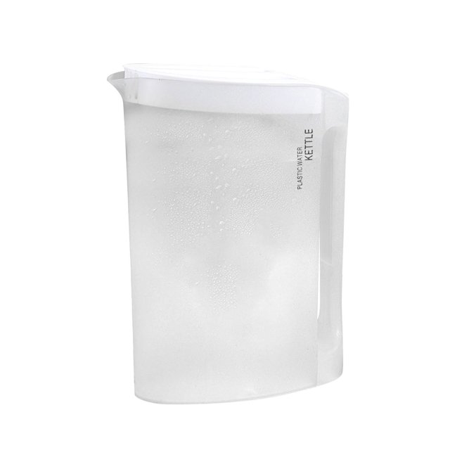 Hervidor de agua fría Dusknt de liquidación, jarra de 2200 ml con tapa | Jarra para bebidas frías y calientes a prueba de derrames | Jarra de agua con asa, ideal para preparar tés, bebidas y jugos. 1