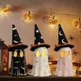thumbnail image 4 of Enchanted Fall Season Ghost Figurine with Witch Hat for Indoor Halloween Décor, 4 of 7