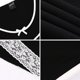 thumbnail image 5 of Pijamas, Encaje/Encaje/Pijamas de casa de manga corta Suzicca negro L, 5 of 5