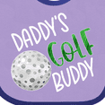 thumbnail image 4 of Inktastic Daddy's Golf Buddy with Golf Ball Boys or Girls Baby Bib, 4 of 4