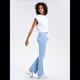 thumbnail image 4 of Leggings de Yoga de Mezclilla Ajustados con Bolsillos y Cintura Alta para Mujer Azul S, 4 of 7
