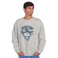 thumbnail image 4 of Operation USA Live Free Airplane Plus Size Long Sleeve Graphic Tee Shirt Brisco Brands 2X, 4 of 6