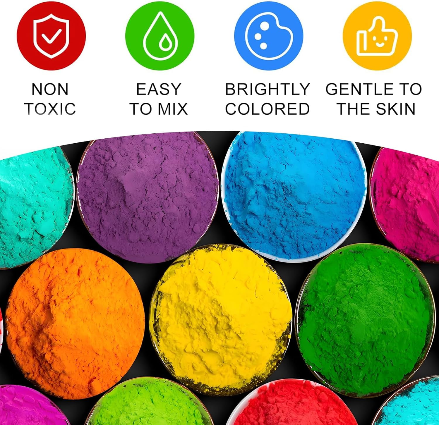 Color Pigment - Iron Oxide Powder for Epoxy Resin Making, Slime & Candle Jars, Concrete, Cement, Mortar, Grout, Gypsum, Water-Based Paint, Plaster Concrete Pigment (Brown, 8 Ounces)