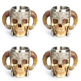 thumbnail image 1 of Taza de acero inoxidable 3D para beber, taza de calavera de resina, tazas de té de cerveza, Bar, artículos para beber, 1 of 3