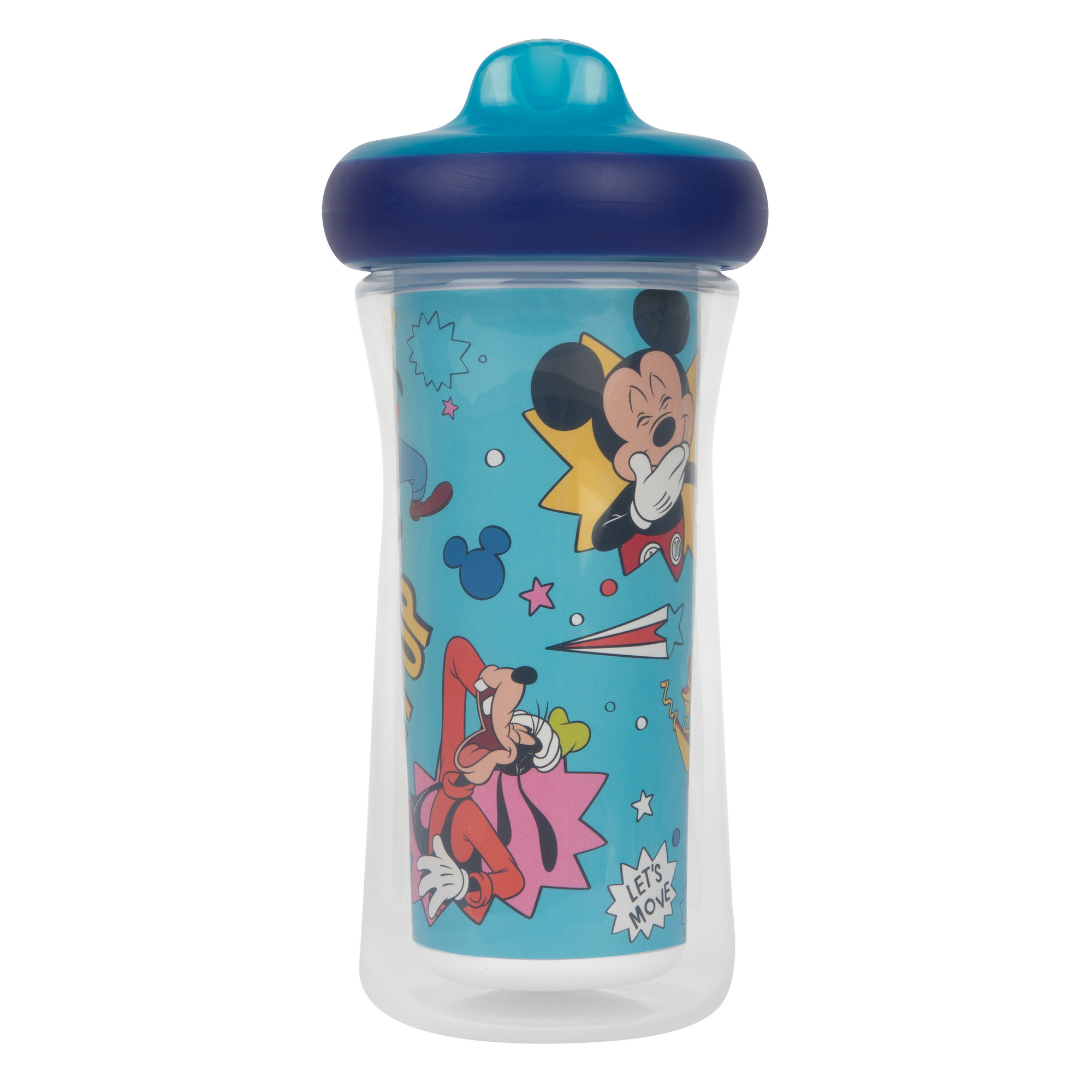 The First Years Disney Mickey Mouse Insulated Sippy Cups 9oz, 2-Pack photo 6