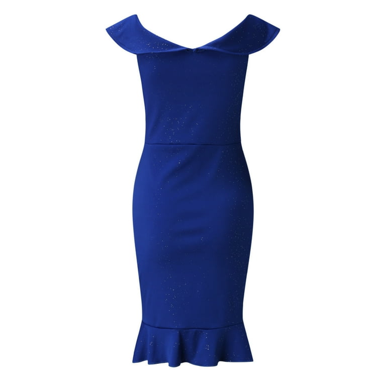 TIANEK Semi Formal Dress for Ladies Casual Ball Boho Dress Summer