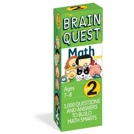 Brain Quest Decks: Brain Quest 2nd Grade Math Q&A Cards: 1000 Questions and Answers to Challenge the Mind. Curriculum-Based! Teacher-Approved! (Other)