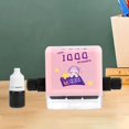 thumbnail image 6 of Math Roller Stamp Number Teaching Practice Number Rolling Stamp Preschool Compact for Addition Subtraction for Teacher Boys Girls Kids Home Red, 6 of 8