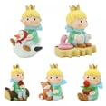 thumbnail image 3 of Resin Craft Cartoon Little Prince Home Crafts Decor Little Prince with Rose Flower Pot Goose Snake Cute Fairy Doll Handmade Home Ornaments, 3 of 5