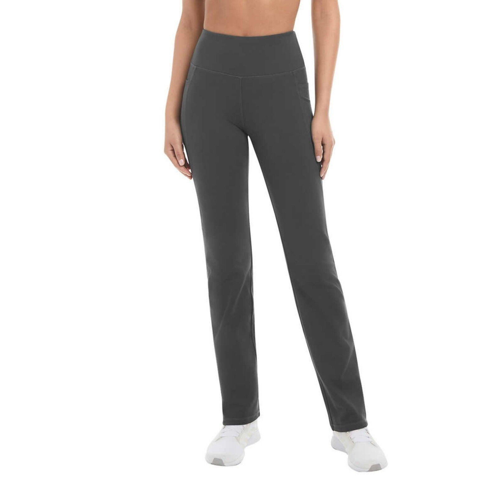Jockey Women's HighRise Side Pockets Moisture Wicking Active Yoga