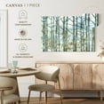 thumbnail image 5 of Elephant Stock Forest Breeze Wall Art - Horizontal Canvas Wall Art - Living Room Wall Decor - Floral And Botanical Canvas - Blue And White Decor By Norman Wyatt Jr. - 36" x 24", 5 of 8