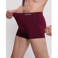 thumbnail image 3 of INNERSY Men's Boxer Briefs Soft Comfy Underwear for Men with Pouch 4-Pack(M,Dark Vintage), 3 of 7