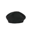 thumbnail image 2 of Time and Tru Women's Knit Beret, One Size Fits Most, Black, 2 of 3
