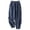 j59-Navy, variant on Womens Casual Palazzo Pants Solid Color Elastic Waist Baggy Wide Leg Pants With Pockets Ladies Autumn Breathable Everyday Trousers,M