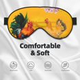 thumbnail image 3 of Goofa The Chicken Family Printed Sleep Eye Mask for Men Women, Zero Eye Pressure Sleeping Mask, Light Blocking Night Blindfold, Soft Eye Shade Cover, 3 of 7