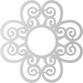thumbnail image 4 of 16"OD x 5 1/2"ID x 1/2"P Cohen Architectural Grade PVC Pierced Ceiling Medallion, Copper, 4 of 10