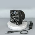 thumbnail image 4 of High-Performance Ventilation Fan with Powerful Suction and Plastic Duct Pipe for Effective and Dust Extraction USB Operated, 4 of 8