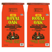 (2 pack) Royal Oak All Natural Hardwood Lump Charcoal, 15.44LB