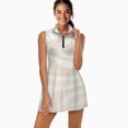 thumbnail image 2 of Beige abstract wavy pattern design Sports Dresses Women Tennis Dress Outdoor Badminton Golf Quick-Drying And Breathable Sports Dress, 2 of 4