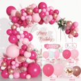 thumbnail image 1 of Kit de arco de guirnalda de globos de Macaron rosa, decoración de fiesta de cumpleaños de boda, Baby Shower de niños, cadena de globos de látex, globo de fiesta de boda, 1 of 4