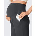thumbnail image 5 of G4Free EverGoing Maternity Shorts with Pockets 10''- Over The Belly Pregancy Bermuda Casual Work Summer, 5 of 8