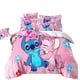 thumbnail image 5 of Juego de cama de 3 piezas con dibujos de Stitch, cálido y cómodo, ropa de cama kawaii, linda y suave ropa de cama de microfibra para niños y niñas, 5 of 6