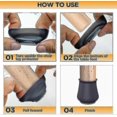 thumbnail image 2 of 16pcs Chair Leg Floor Protectors, Silicone Covers To Protect Floors Felt Bottom Furniture Non Slip Protector Pads Caps, 2 of 4