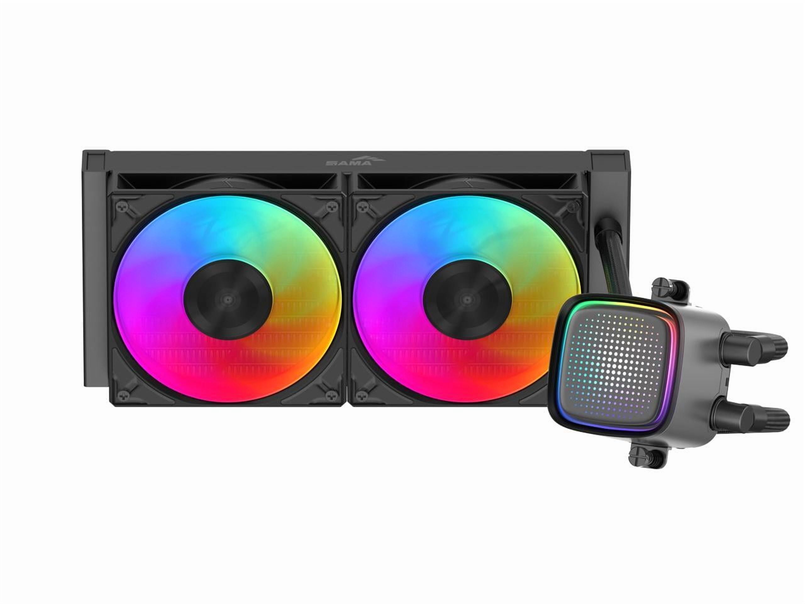 NZXT Kraken Z73 360mm Liquid Cooler with LCD Display - Black