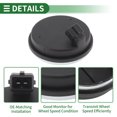 thumbnail image 4 of Sensor de velocidad de rueda ABS Unique Bargains Sensor ABS Sistema de frenos antibloqueo No.58980C1100 para Hyundai Tucson 2016-2021 Trasero Izquierdo Trasero Derecho, 4 of 7