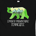 thumbnail image 4 of Inktastic Smoky Mountains, Tennessee Mountains and Bear Shape Boys or Girls Baby T-Shirt, 4 of 5