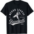 thumbnail image 1 of T-Shirt Vintage Ligue Noire Baseball Est 1920 - Blanc - 3TG, 1 of 4