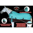 thumbnail image 4 of 72" 1200D Turnout  Rain Horse SHEET Light Winter Blanket  371, 4 of 5