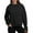 Black, variant on UAMVSH Womens Hoodies Oversized Solid Color Basic Hooded Sweatshirts Classic Fall Long Sleeve Pullover with Thumb Hole(Large,White)