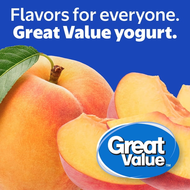 Peach Yogurt 32oz | Healthy dairy choices for grocery retail