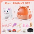thumbnail image 6 of Gelomee 16 Pcs Cat Toys Interactive for Kids, Stuffed Animals for Girls, Plushie Toy for Toddler Boys with Talking , Birthday Gifts for 1-3 Year Old, 6 of 9