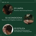 thumbnail image 4 of Aveda Rosemary Mint Purifying Shampoo | Limpieza purificadora para un cabello limpio, restaurado y brillante., 4 of 9
