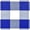 Royal Blue and White, variant on Hiasan Buffalo Plaid Tablecloth Rectangle, 60 x 84 Inches - Waterproof & Washable Polyester Fabric Checkered Table Cover for Dining, Outdoor Picnic and Party , Black and White