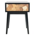 thumbnail image 2 of Safavieh Nilo Morden Wood End Table, Black / Natural, 2 of 12
