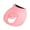Pink, variant on UPF50 oversized brim sun visor hat with built-in 3-speed adjustable cooling fan usb rechargeable for women outdoor