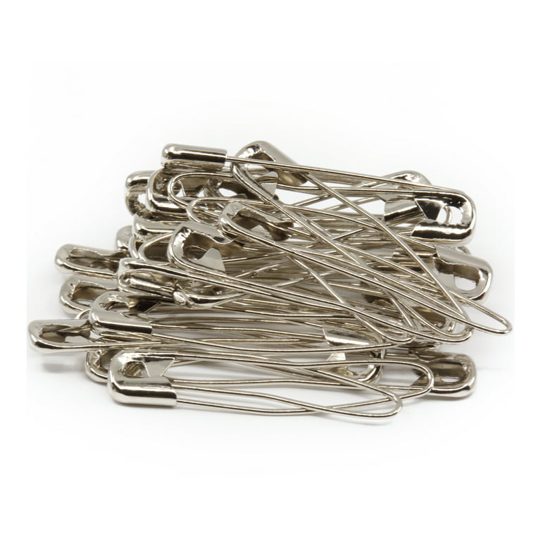 Curved Safety Pins 1 1/16in Size 1, 50 ct. - The Confident Stitch