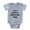 Heather Grey, variant on CafePress - FIN Mysterious Ways - Cute Infant Baby Football Bodysuit