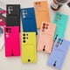thumbnail image 4 of Simple Card Pocket Slot Couple Candy Case For Samsung Galaxy S24 S23 S22 S21 Ultra Plus FE A53 A33 A23 A13 A03S Soft TPU Funda, 4 of 5