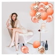 thumbnail image 4 of 30 Pack 12 inch Rose Gold Latex Confetti Balloons, Rose Gold Balloon Kit for Birthday Party Wedding Decoration, 4 of 8
