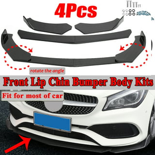 Fit 12-14 BENZ W204 C-Sedan w/AMG Back Bumper Tuning Carbon Fiber Splitter  Lips