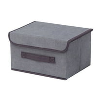 Nonwoven Folding Organizer Storage Box, Dormitory Clothes Clutter Organizer, Space-Saving Storage for Clothes and Miscellaneous Items