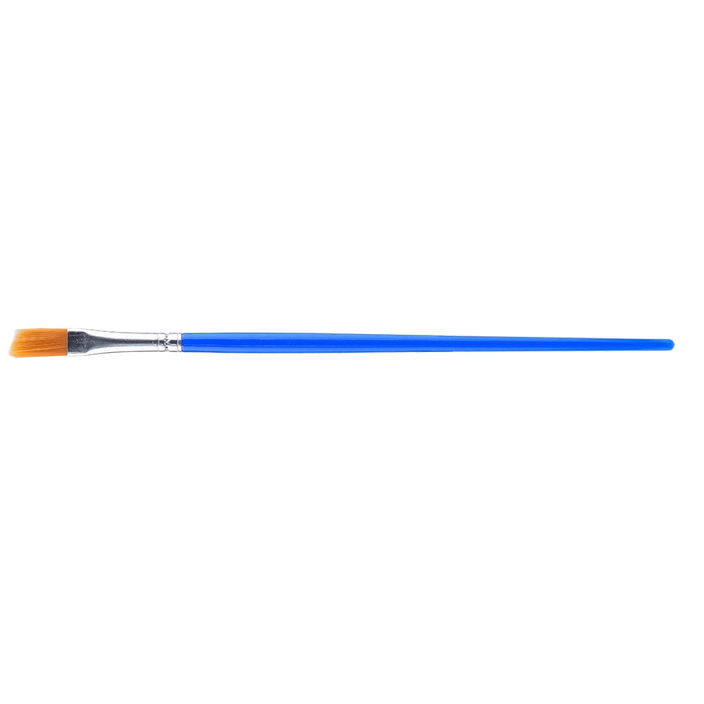 3 Set of 100 Pcs Flat Paint Brushes, Small Brush For Detail Painting
