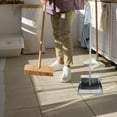 thumbnail image 4 of SEWOART Handle Dustpan Stainless Steel Cleaning Tool for Home Use and Easy Waste Collection, 4 of 8