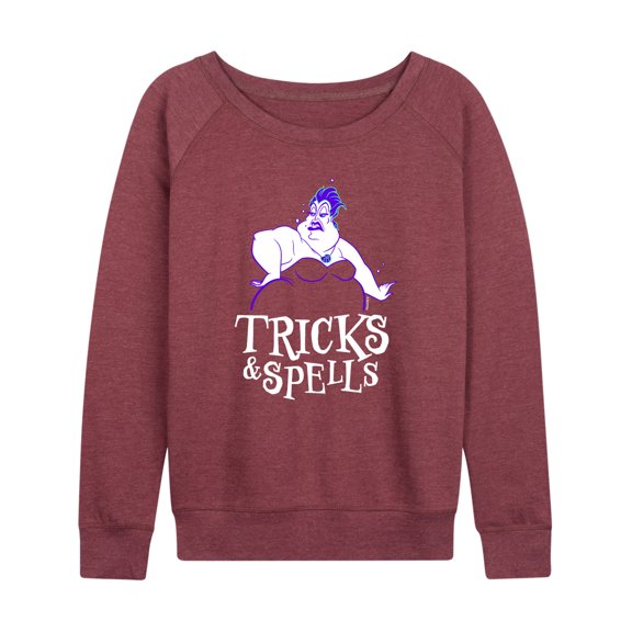 Disney Villains - Tricks & Spells - Women's Lightweight French Terry Long Sleeve Shirt