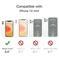 thumbnail image 6 of JETech Matte Case for iPhone 12 Mini 5.4-Inch, Shockproof Military Grade Drop Protection, Frosted Translucent Back Phone Cover, Anti-Fingerprint (White), 6 of 6