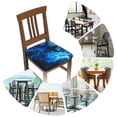 thumbnail image 7 of Cauagu Wolf for Dining Chair Seat Covers,Slipcovers Kitchen Chair Covers Upholstered Chair Seat Cushion Cover Chair Seat Protector-Four Pieces, 7 of 7